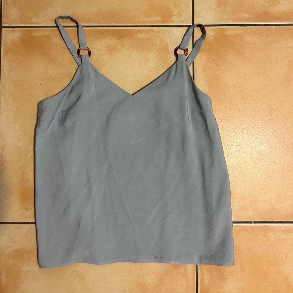 Top shop blue tank top